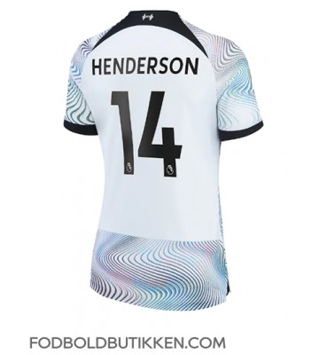 Liverpool Jordan Henderson #14 Udebanetrøje Dame 2022-23 Kortærmet